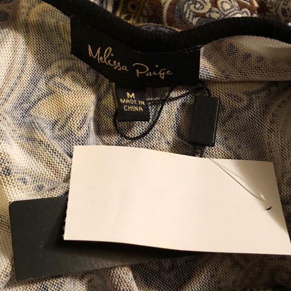 Melissa Paige Filigree Tunic Sweater dress, NWT - Picture 7 of 8